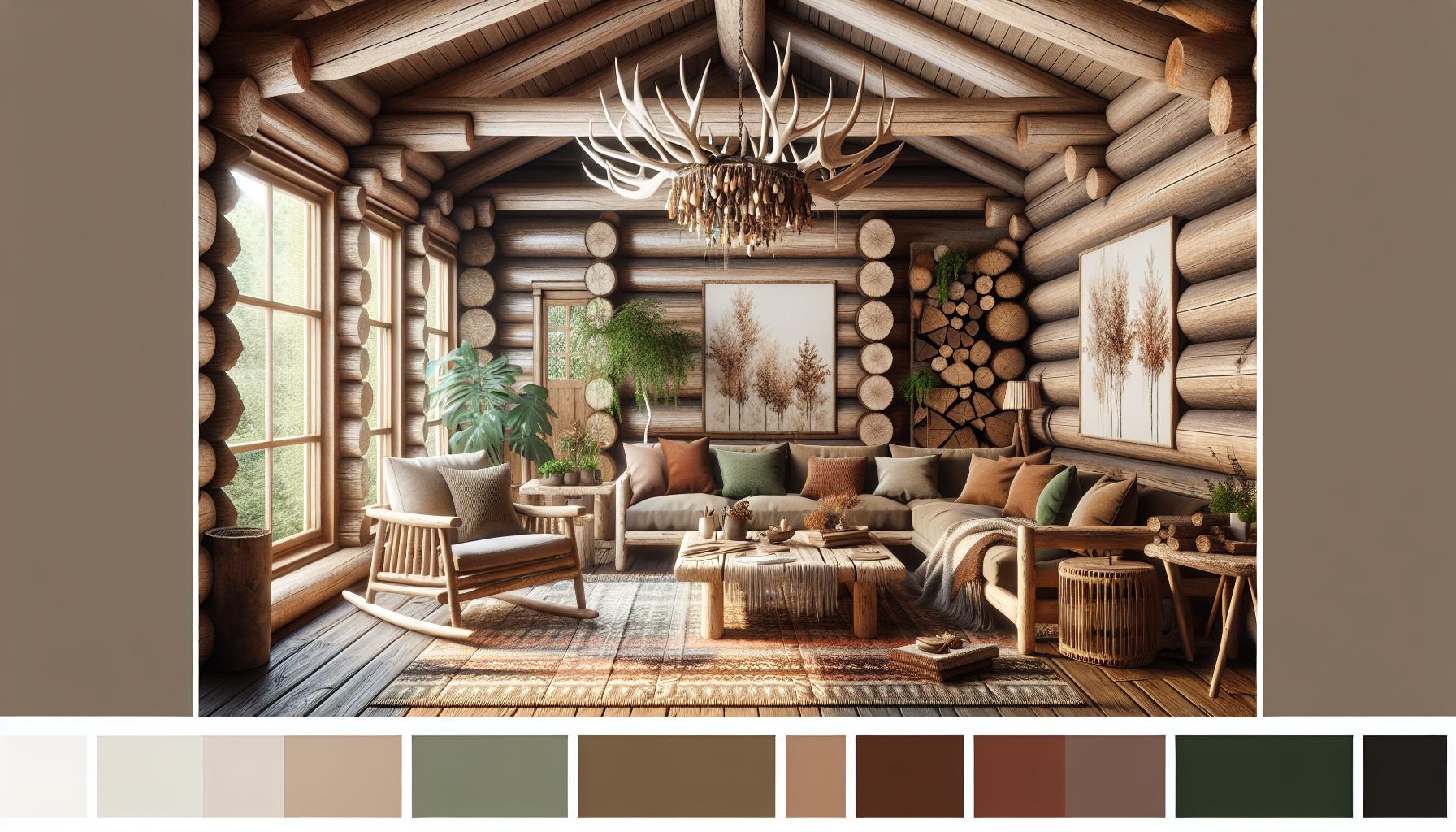 Transform Your Space with Stunning Log Home Decor: Tips for Rustic Elegance