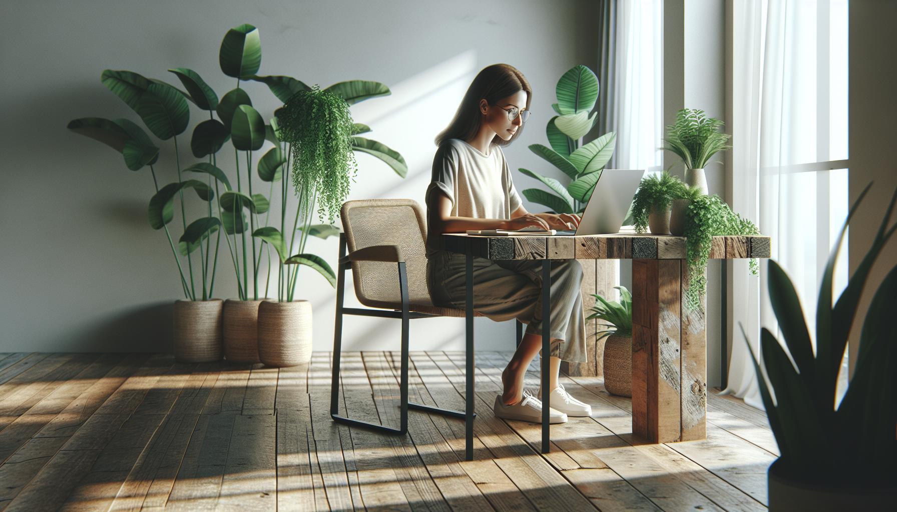 sustainable home office furniture